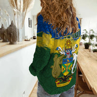 (Custom Personalised) Solomon Islands Women Casual Shirt Happy 44th Independence Anniversary Polynesian Pattern LT14 - Polynesian Pride