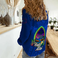 (Custom Personalised) Guam Women Casual Shirt Hafa Adai Latte Stone Proud Chamorro LT14 - Polynesian Pride