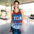 Toa Samoa Rugby Women Racerback Tank Manu Siva Tau Style Ulafala LT13 - Polynesian Pride