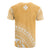 Wallis and Futuna All Over T Shirt Wallis and Futuna Coat of Arms Polynesian Tribal Gold Version - Polynesian Pride