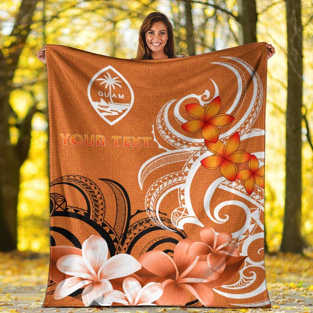 Custom Guam Personalised Premium Blanket - Guamanian Spirit - Polynesian Pride