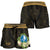 Yap State Women's Shorts - Polynesian Gold Patterns Collection - Polynesian Pride