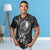 Yap State T Shirt Fish With Plumeria Flowers Style - Polynesian Pride