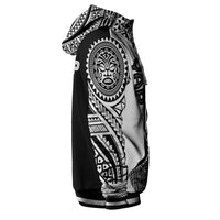 Yap Hoodie Polynesian Special Black Style - Polynesian Pride