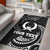 Pohnpei Micronesia Custom Personalised Area Rug - White Tribal Wave White - Polynesian Pride