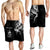 New Caledonia Men Short Emblem Nautilus Shell Version Black LT13 Men's Shorts Black - Polynesian Pride