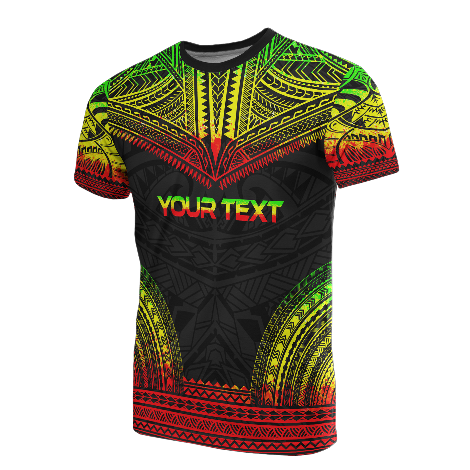 Federated States of Micronesia All Over Custom T Shirt F S M Seal Polynesian Tattoo Reggae Color Unisex Reggae - Polynesian Pride