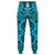 Polynesian Kakau Turtle Blue Joggers Unisex Blue - Polynesian Pride