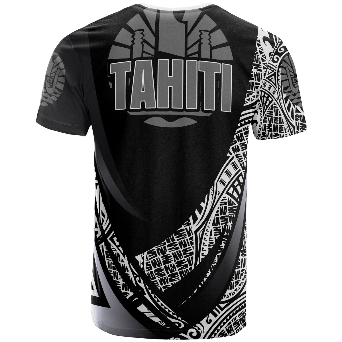 Tahiti T Shirt Polynesian Patterns Sport Style - Polynesian Pride