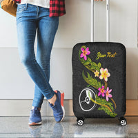 Yap Polynesian Custom Personalised Luggage Covers - Plumeria Tribal - Polynesian Pride