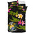 Nauru Polynesian Custom Personalised Bedding Set - Plumeria Tribal - Polynesian Pride