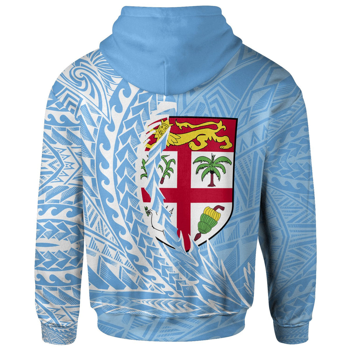 Fiji Hoodie Nadi Wings Style - Polynesian Pride