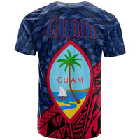 Guam T Shirt Yigo Tapa Patterns With Bamboo - Polynesian Pride