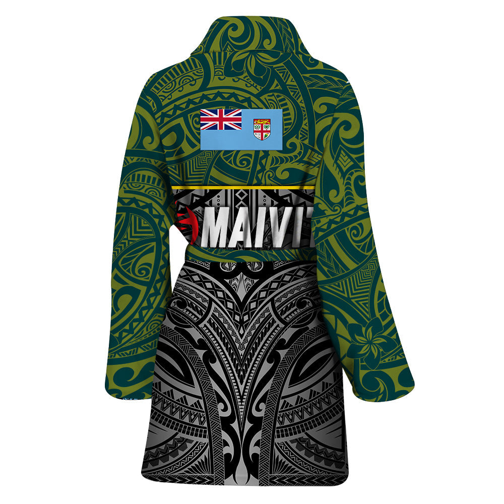 Fiji Lomaiviti Rugby Bathrobe Original Style LT8 - Polynesian Pride