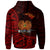 Papua New Guinea Zip Hoodie Wewak Polynesian Patterns - Polynesian Pride