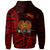 Papua New Guinea Zip Hoodie Lorengau Polynesian Patterns - Polynesian Pride