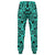 Polynesian Kakau Turtle Turquoise Joggers - Polynesian Pride