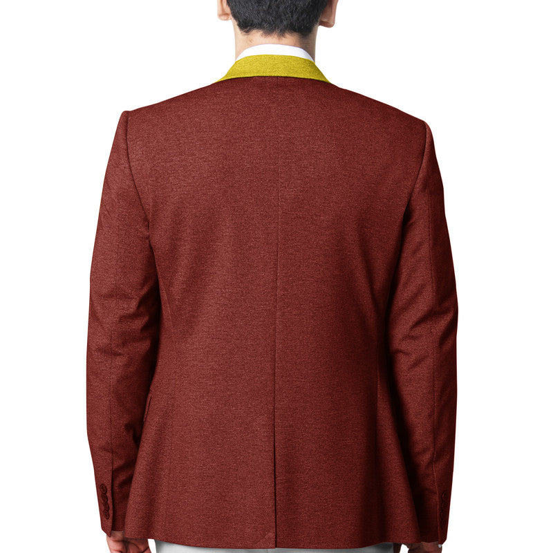 Tonga Niuafo'ou High School Blazer Original Style - Maroon NO.1 LT8 - Polynesian Pride