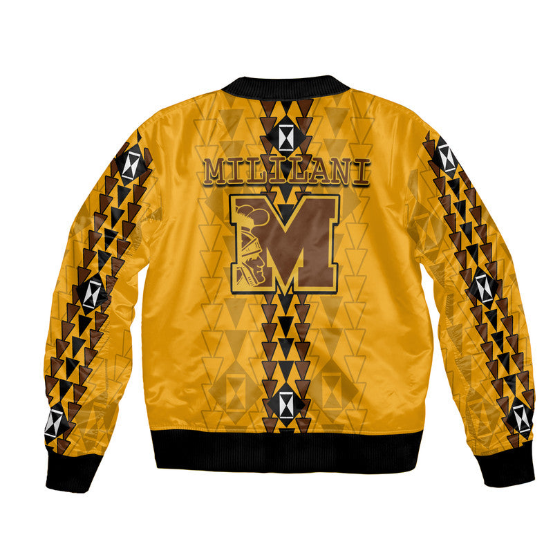 Hawaii - Mililani High Mix Kakau Bombers Jacket LT6 - Polynesian Pride