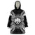 Chuuk Micronesian ll Map Black Wearable Blanket Hoodie LT9 Unisex One Size - Polynesian Pride