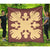 Hawaii Royal Pattern Premium Quilt - Coral - O2 Style - AH Coral - Polynesian Pride