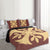 Hawaiian Royal Pattern Quilt Bed Set - Coral - F3 Style - AH - Polynesian Pride