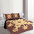 Hawaiian Royal Pattern Quilt Bed Set - Coral - L2 Style - AH - Polynesian Pride