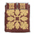 Hawaiian Royal Pattern Quilt Bed Set - Coral - C1 Style - AH Coral - Polynesian Pride