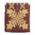 Hawaiian Royal Pattern Quilt Bed Set - Coral - E2 Style - AH Coral - Polynesian Pride