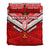 (Custom Personalised) Tonga Rugby Mate Ma'a Tonga Tapa Pattern Bedding Set - LT2 - Polynesian Pride