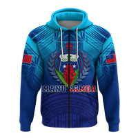 Custom Manu Samoa Legend Hoodie LT12 - Polynesian Pride