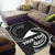 Tokelau Polynesian Custom Personalised Area Rug - White Tribal Wave - Polynesian Pride