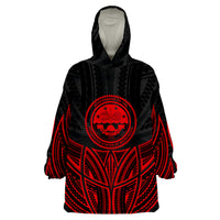 Federated States Of Micronesia Pride Map And Seal Wearable Blanket Hoodie LT9 Unisex One Size - Polynesian Pride