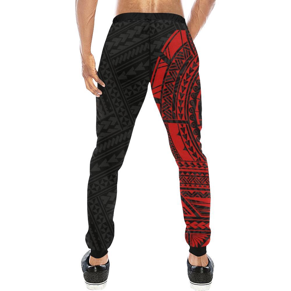 Guam Rising 2nd Sweatpants (Red) A6 - Polynesian Pride