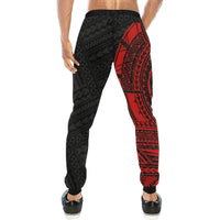 Guam Rising 2nd Sweatpants (Red) A6 - Polynesian Pride