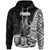 New Caledonia Islands Hoodie Paita Seal of New Caledonia Polynesian Patterns Unisex Black - Polynesian Pride