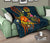 American Samoa Polynesian Premium Quilt - Legend of American Samoa (Blue) - Polynesian Pride