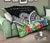 American Samoa Premium Quilt - American Samoa Coat of Arms & Polynesian Tropical Flowers White - Polynesian Pride