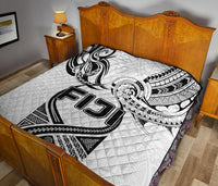 Fiji Rugby Premium Quilt Polynesian Waves Style - Polynesian Pride
