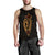 Hawaii Kakau Makau Fish Hook Kanaka Map Men's Tank Top Polynesian - Polynesian Pride