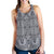 Polynesian Lauhala Mix White Women's Racerback Tank Top White - Polynesian Pride