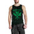 Hawaii Kanaka Polynesian Men's Tank Top Green - Polynesian Pride