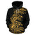 Hoodie Polynesian Tattoo Gold - Polynesian Pride