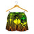 Guam Polynesian Women's Shorts - Guam Reggae Seal with Polynesian Tattoo - Polynesian Pride