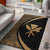 Hawaii Kanaka Polynesian Area Rug Circle Style Rug Gold - Polynesian Pride