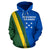 Solomon Islands Zip Hoodie, Special Version - Polynesian Pride