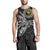 Hawaii Tank Top Polynesian Kanaka Map Hawaiian Men's Tank Top - White - TT Style - Polynesian Pride