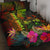 Fiji Polynesian Personalised Quilt Bed Set - Hibiscus and Banana Leaves Art - Polynesian Pride