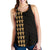Hawaii Kakau Polynesian Hammerhead Shark Women's Racerback Tank - Gold - Polynesian Pride