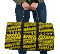 Polynesian Tattoo Tribal Yellow Hawaii Travel Bag Travel Bag One size Yellow - Polynesian Pride